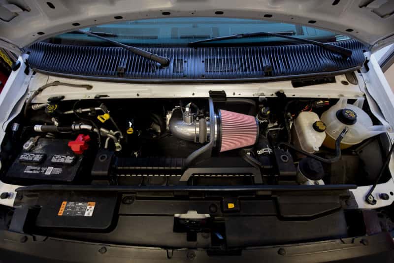 K&N Engineering — K&N 21-22 Ford E350/450 V8-7.3L Performance Air Intake Kit
Air Intake System - view 2