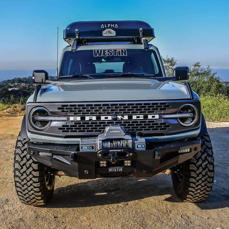 Westin — Westin 21-23 Ford Bronco(w/sensors excl. Bronco Sport) XTS Bumper - Textured Black
Bumper - view 7