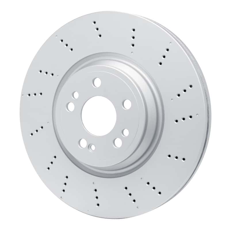 DFC — DFC 20-23 Mercedes-Benz GLE350 Front Drilled GeoSPEC Coated Rotor - view 2