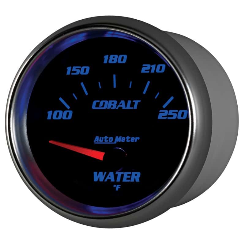 AutoMeter — Autometer Cobalt 66mm 100-250 Degree F Electric Water Temperature Gauge
GA 2.6" WT ELEC CB - view 9