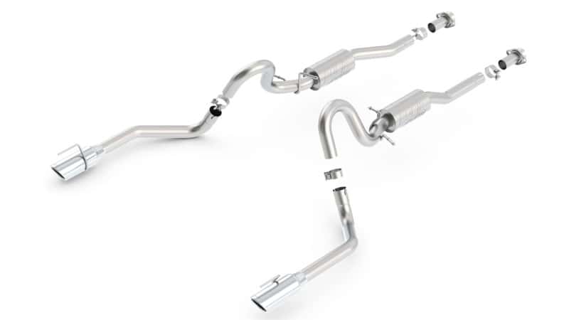 Borla — Borla 99-04 Ford Mustang GT 4.5L V8 AT/MT RWD 2dr ATAK SS Catback Exhaust
Cat-Back System
ExhstSysKt - view 4