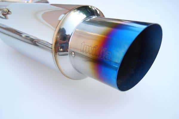 Invidia — Invidia 00+ Mitsubishi Eclipse N1 Titanium Tip Cat-back Exhaust - view 2