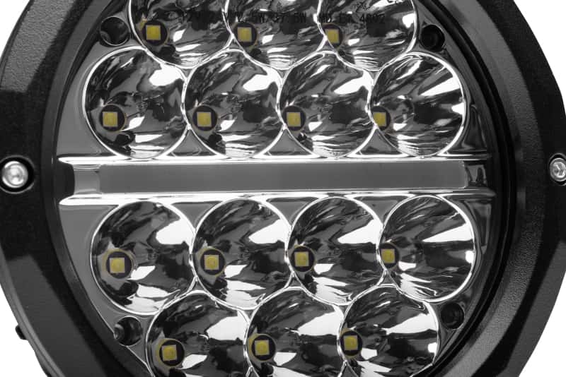 Go Rhino — Go Rhino Xplor Bright Series Round LED Driving Light Kit w/DRL (Surface Mount) 6in - Blk (2 pc)
Bright-6DrivingLight - view 2