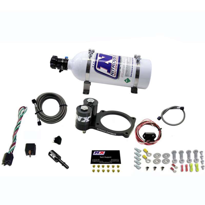 Nitrous Express — Nitrous Express Dodge Hellcat/Demon Nitrous Plate Kit w/5lb Bottle
Injection System Kit
N2OSys - view 2