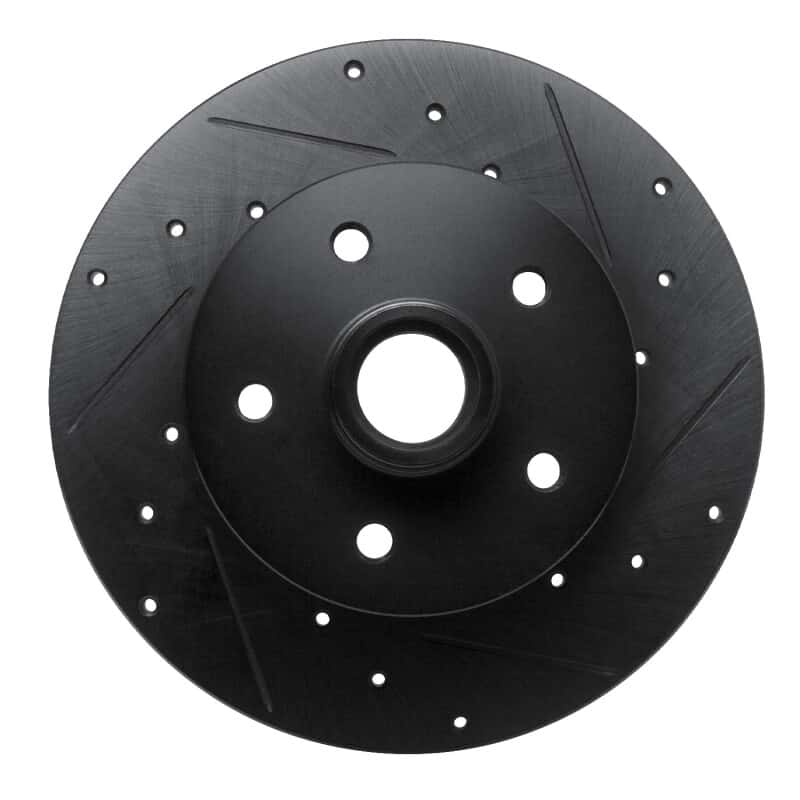 R1 Concepts — R1 79-85 Volkswagen Type 2 Front Right Drilled & Slotted Black Brake Rotor
R1 Brake Rotor Drill - view 1