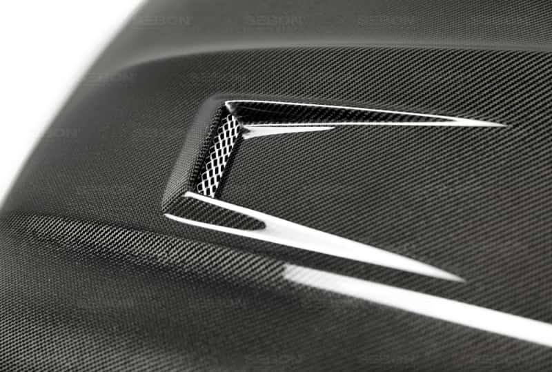 Seibon — Seibon 12-14 Mercedes Benz C63 GT-Style Carbon Fiber Hood - view 5