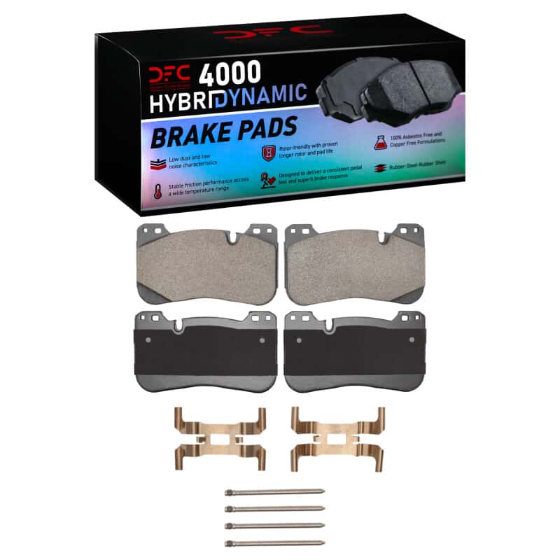 DFC — DFC 18-25 BMW X6 Front 4000 HybriDynamic Brake Pads and Hardware Kit
DFC Brake Pad Set - view 1