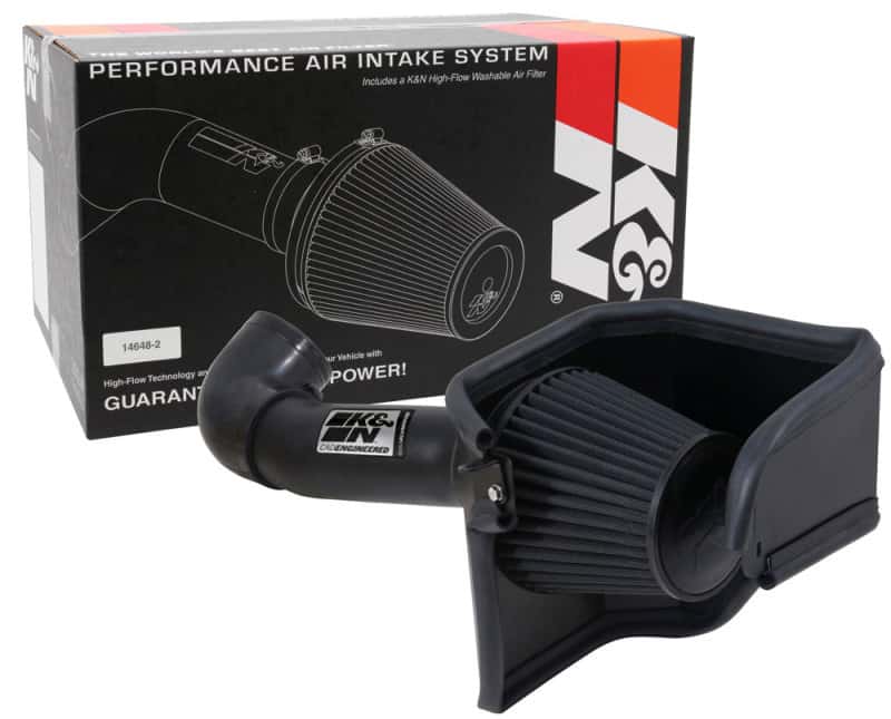 K&N Engineering — K&N Dodge/Chrysler 5.7/6.1L V8 Black Performance Intake Kit
Performance Air Inta
Air Intake System - view 11