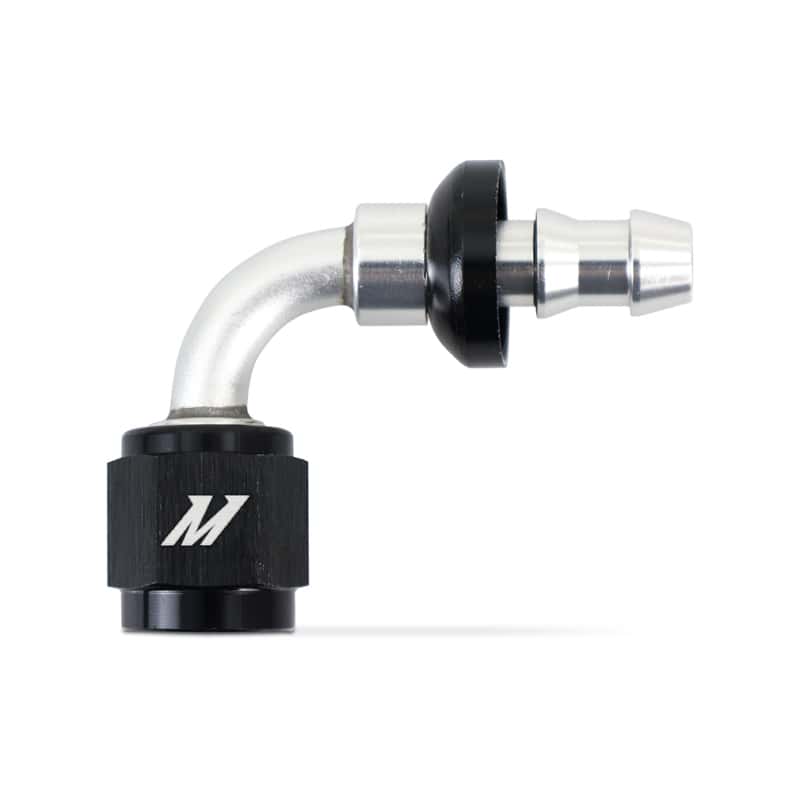 Mishimoto — Mishimoto 90-Degree Push Lock Fitting - 4AN
Hose Fitting - view 1