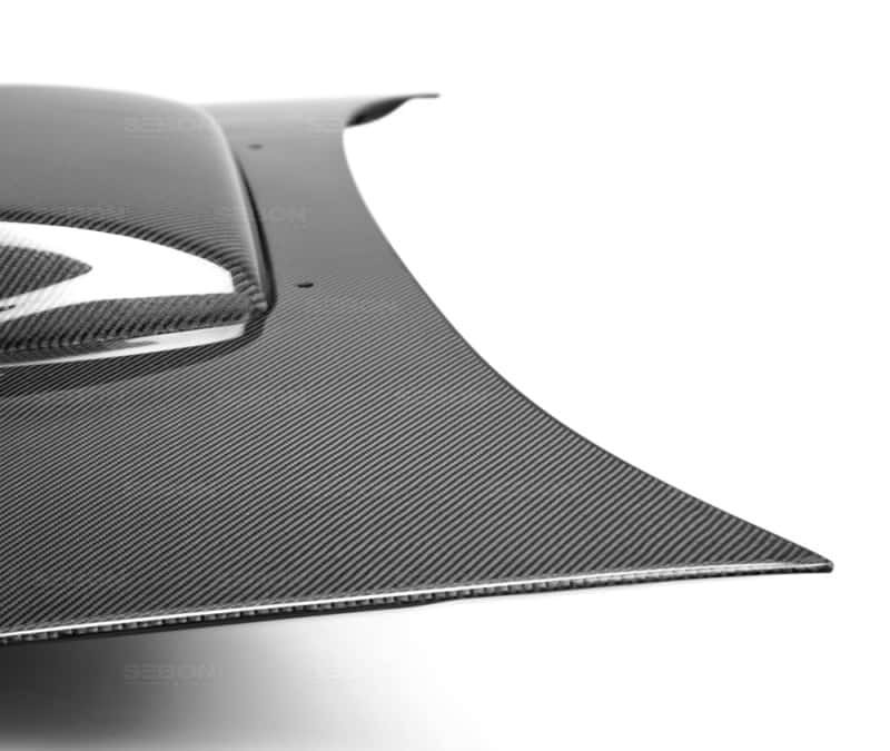 Seibon — Seibon 04-05 Subaru WRX/STi OEM Carbon Fiber Hood - view 18