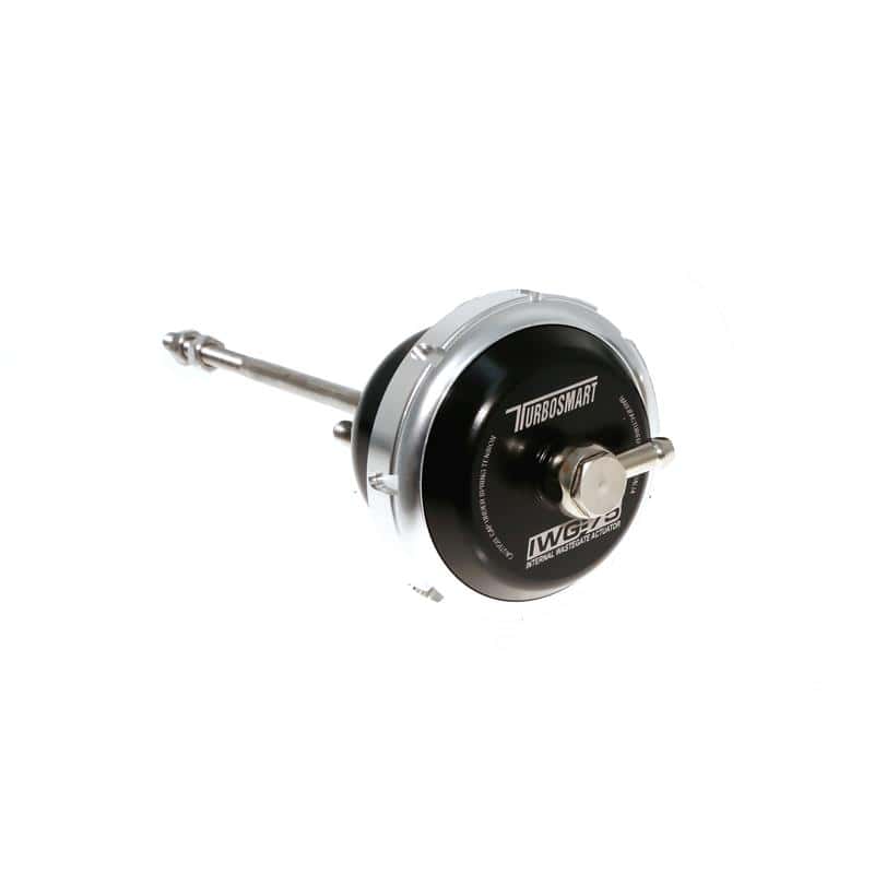 Turbosmart — Turbosmart IWG75 11-12 Ford F-150 Twin Turbo Ecoboost 5 PSI Black Internal Wastegate Actuator
Wastegate - view 2