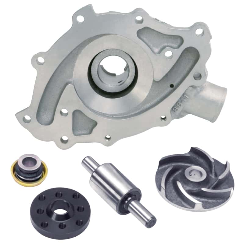 Edelbrock — Edelbrock Water Pump High Performance Ford 1965-68 289 CI 1968-69 302 CI 1969 351W CI V8 Engines
WATER PUMPS - view 6