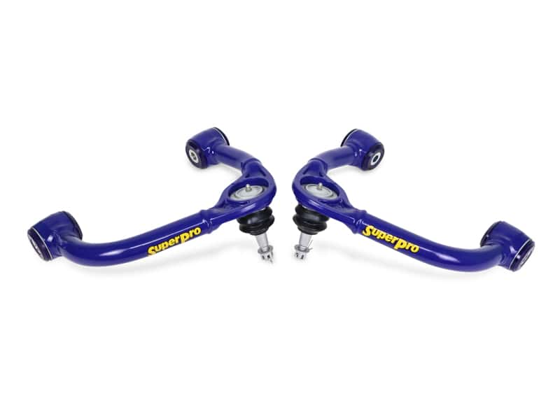 Superpro — SuperPro 2021+ Ford F150 Fixed Offset Front Upper Control Arm Set - view 2