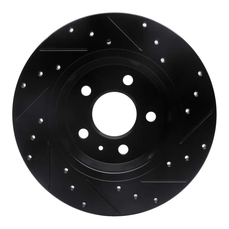 R1 Concepts — R1 09-25 Audi A4 Left Drilled & Slotted Black Brake Rotor
R1 Brake Rotor Drill - view 5