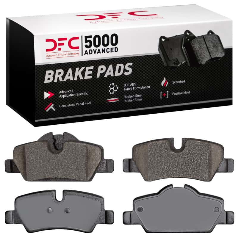DFC — DFC 14-24 Mini Cooper (Excl Clubman) Rear 5000 Advanced Ceramic Brake Pads
DFC Brake Pad Set - view 1