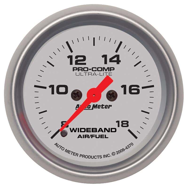 AutoMeter — Autometer Ultra-Lite 52mm Wideband Air/Fuel Gauge Analog Stepper Motor
2-1/16" ANALOG WIDEB - view 2