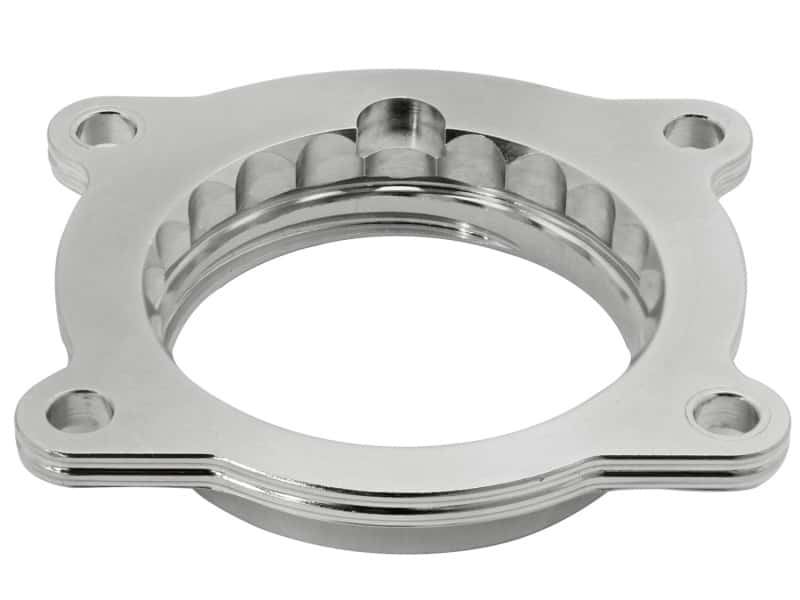 aFe — aFe Silver Bullet Throttle Body Spacer 10-14 Chevrolet Camaro V6 3.6L
Throttle Body Spacer - view 3