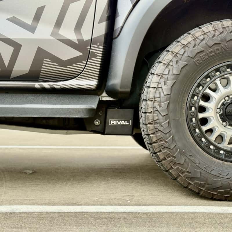 Rival 4x4 — Rival 24-26 Ford Ranger Raptor Rear Suspension Travel Sensor Aluminum Armor Set - view 7
