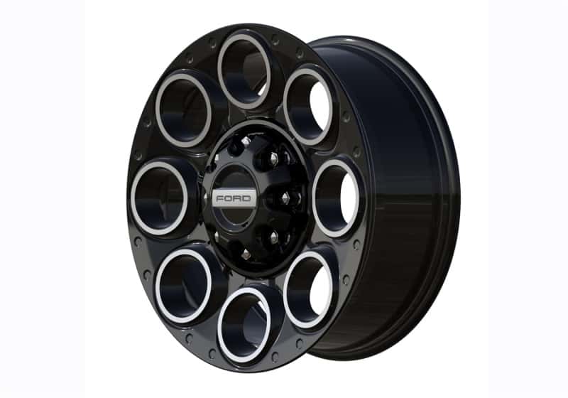 Ford Racing — Ford Racing 05-22 Super Duty 20in Black w/Machined Face Wheel Kit - view 2