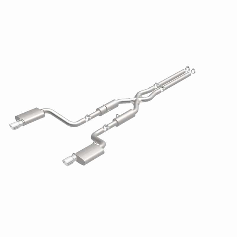 Magnaflow — MagnaFlow 11-12 Dodge Charger SRT-8 Hemi Dual Split Rear Exit Stainless Cat-Back Performance Exhaust
Cat-Back - view 4