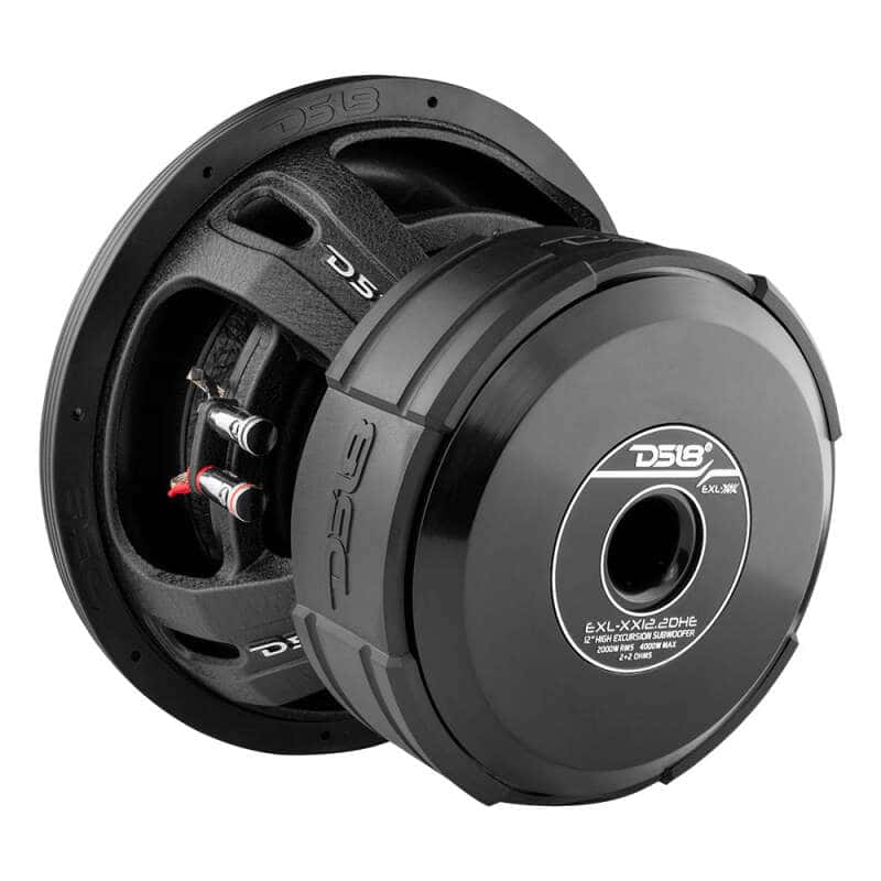 DS18 — DS18 12in 2000 Watts RMS 2 ohm DVC High Excursion Subwoofers w/ Deep Aggressive Bass - view 1
