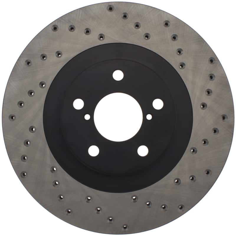 Stoptech — StopTech 02-10 WRX Drilled Right Front Rotor
Cross Drilled Rotor
Disc Brake Rotor - view 6