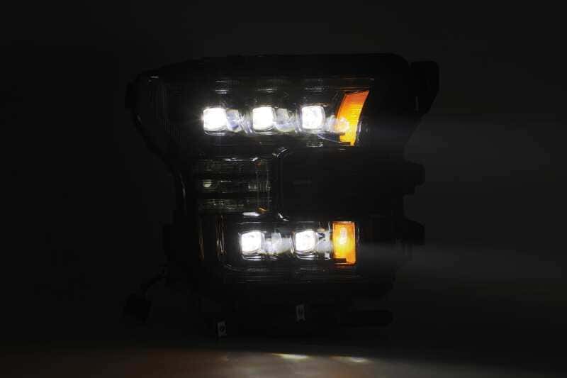 AlphaRex — AlphaRex 17-20 Ford Raptor NOVA LED Proj Headlights Plank Style Alpha Black w/Activ Light/Seq Signal
Projector Headlights - view 5