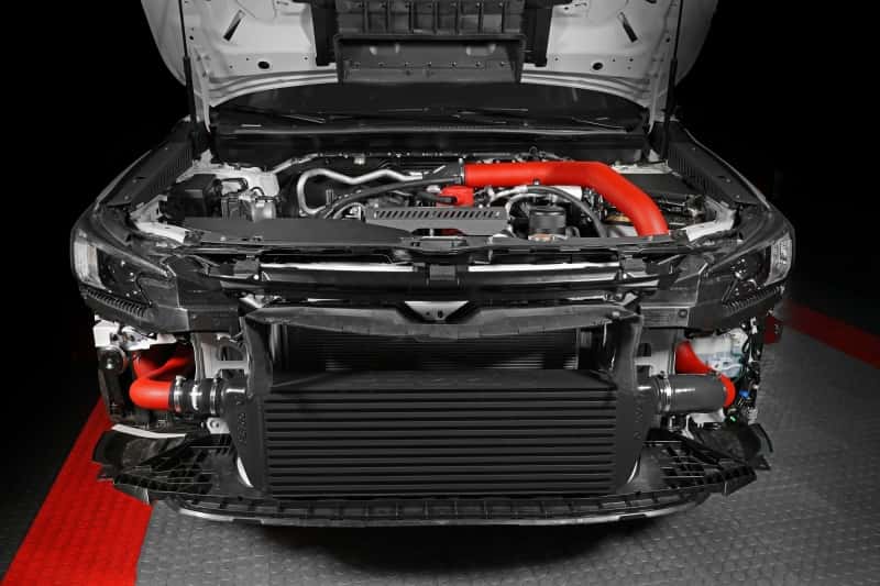 Perrin Performance — PERRIN 22-25 Subaru WRX Front Mount Intercooler Kit (Red Tubes & Black Core) - view 12