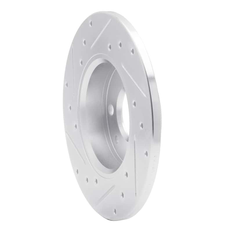 R1 Concepts — R1 2009-2019 Fiat 500 (Mexico) Rear Right Drilled & Slotted Silver Brake Rotor
R1 Brake Rotor Drill - view 4