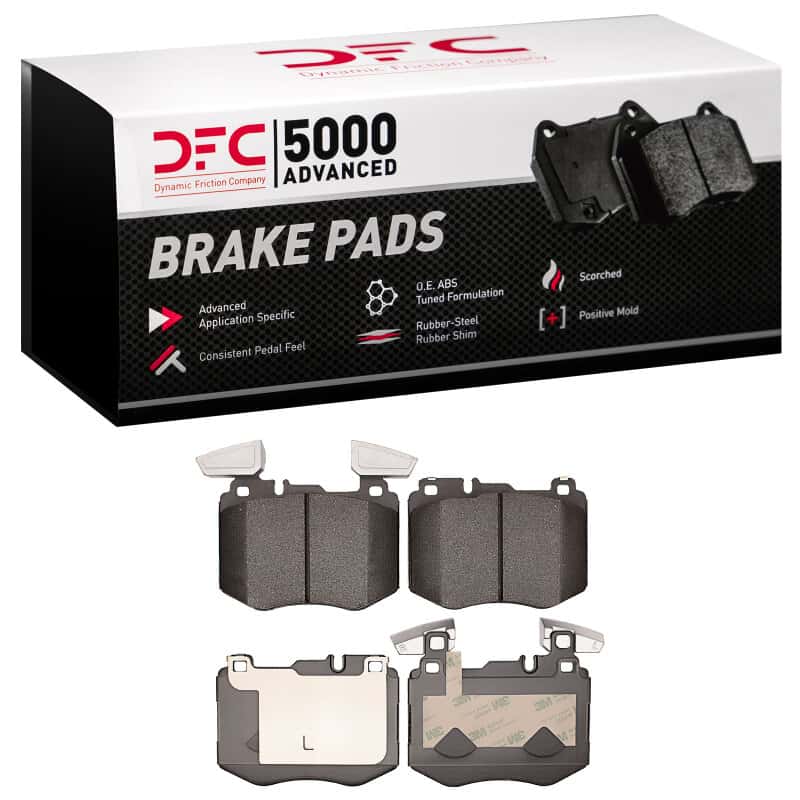 DFC — DFC 19-22 Mercedes-Benz GLC300 Front 5000 Advanced Low Metallic Brake Pads
DFC Brake Pad Set - view 4