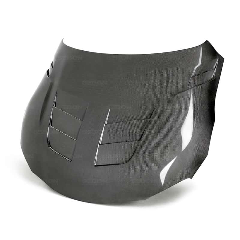 Seibon — Seibon 2020 Toyota GR Supra TSII-Style Double-Sided Carbon Fiber Hood - view 2