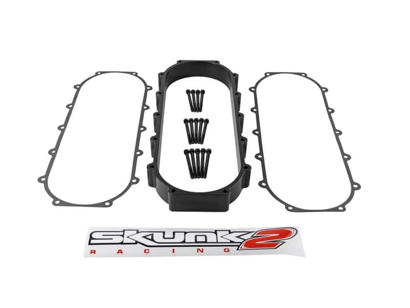 Skunk2 Racing — Skunk2 Ultra Series Honda/Acura (RACE) Intake Manifold 2 Liter Spacer (Inc Gasket & Hardware) Black
IntMnfSpcr - view 6