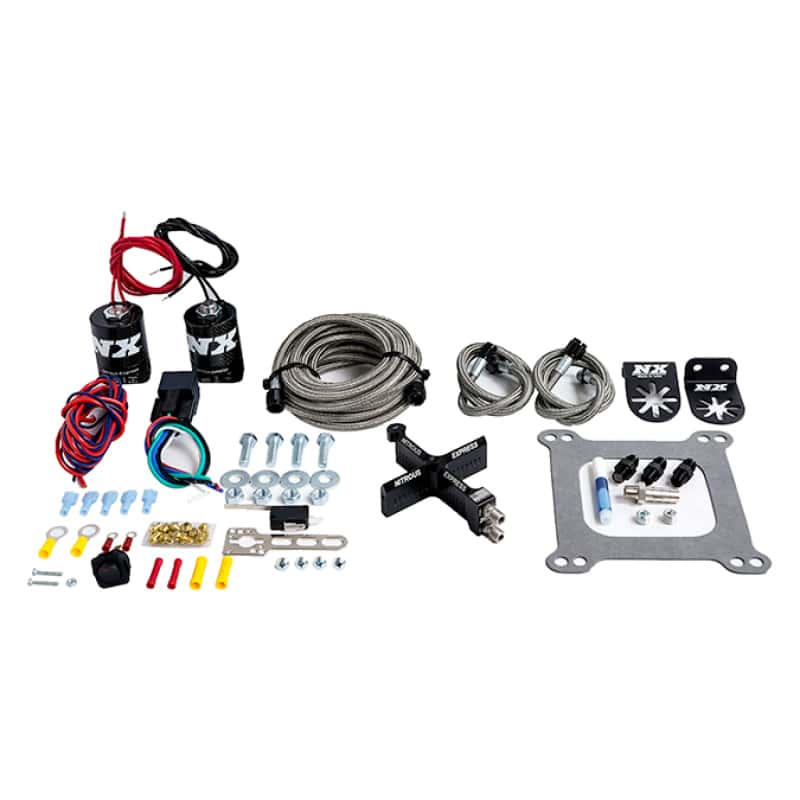 Nitrous Express — Nitrous Express 4150 Covert Crossbar Plate System Pro Power 100-500HP (w/o Bottle)
Injection System Kit - view 1