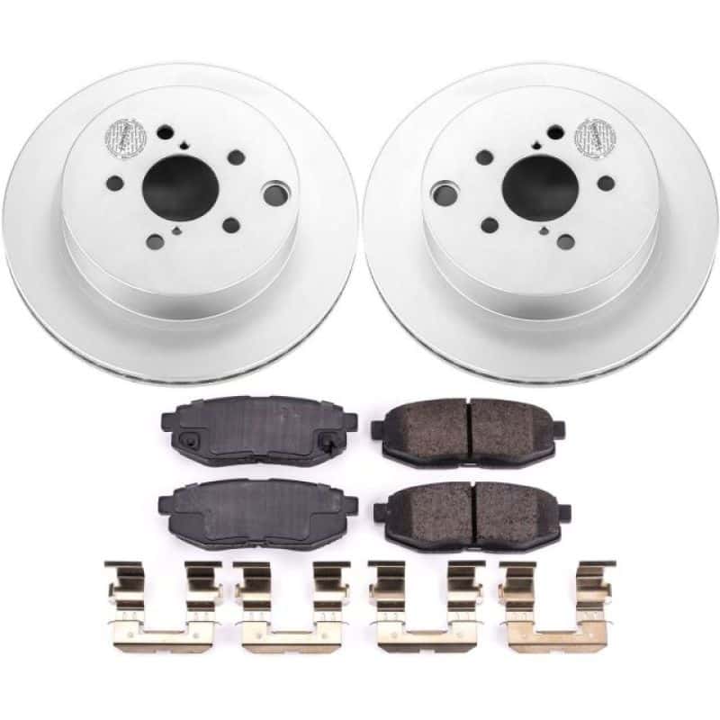 PowerStop — Power Stop 14-18 Subaru Forester Rear Z17 Evolution Geomet Coated Brake Kit - view 1