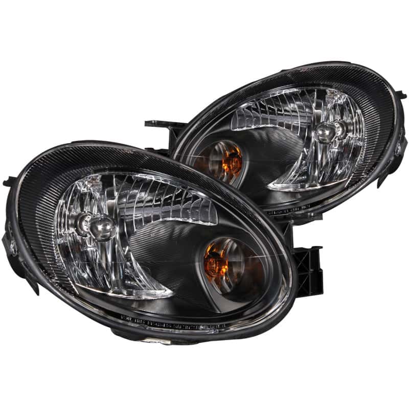 ANZO — ANZO 2003-2005 Dodge Neon Crystal Headlights Black
Head Light Set
HdLtSet - view 1