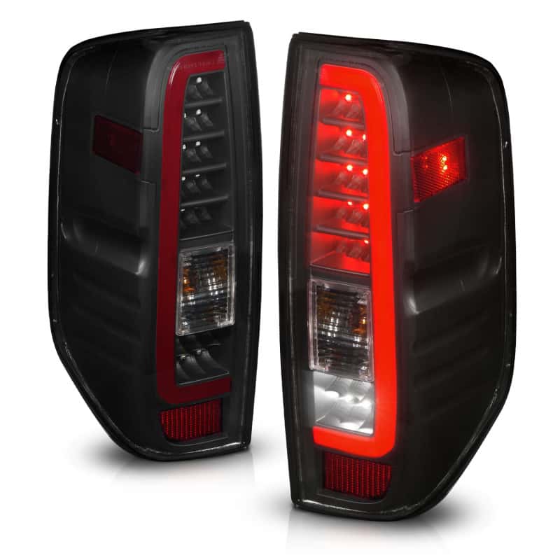 ANZO — ANZO 2005-2021 Nissan Frontier LED Taillights Black Housing/Smoke Lens - view 8