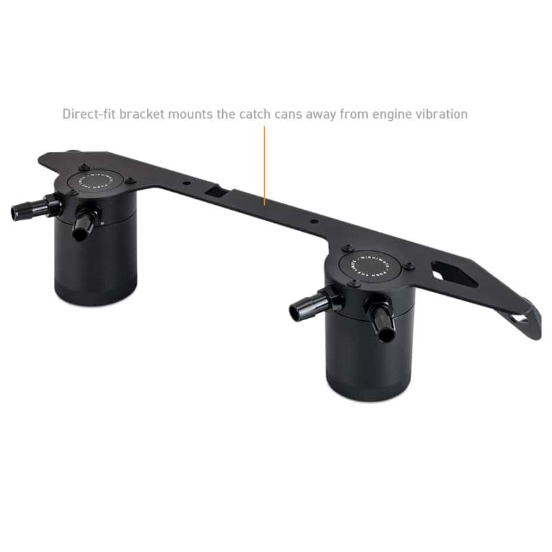 Mishimoto — Mishimoto 2023+ Ford Bronco 2.7L Baffled Oil Catch Can System
Oil Catch Can Kit - view 2