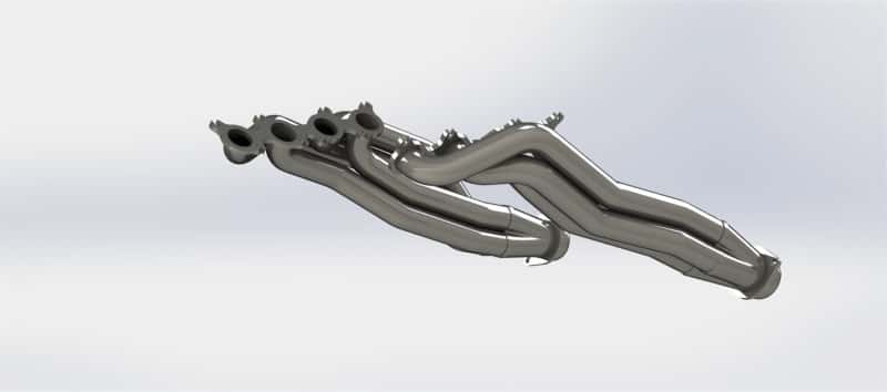 Kooks Headers — Kooks Headers 2022+ Ford F-150 Raptor R 5.2L 4V. 2in Header and H.O. Green Catted Conn.
Header & Conn. Kit
Header/Conn. Kit - view 4