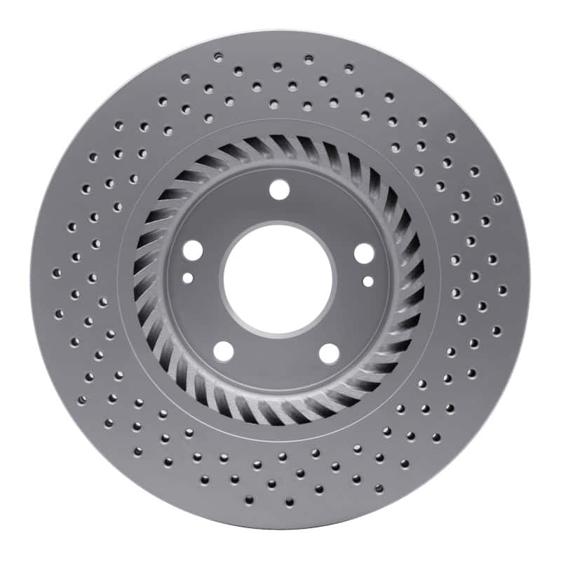 DFC — DFC 07-08 Hyundai Tiburon Front Drilled GeoSPEC Coated Rotor
DFC Brake Rotor - view 5