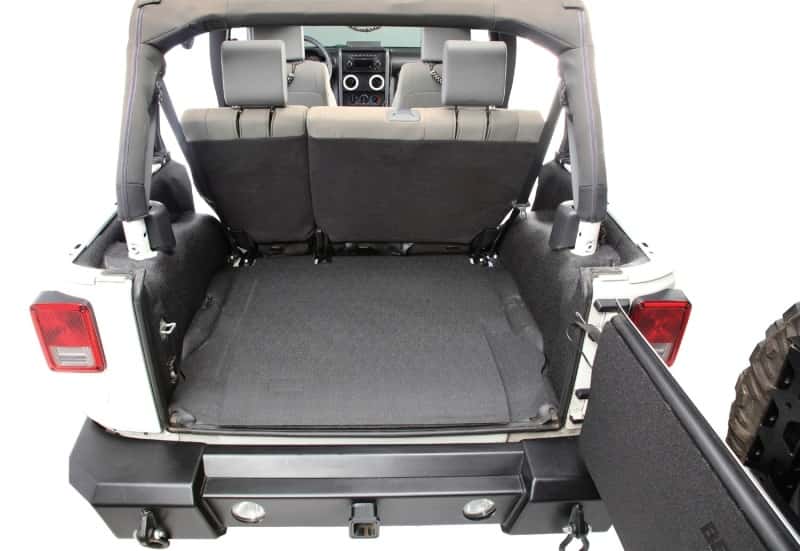 BedRug — BedRug 07-10 Jeep JK 2Dr Rear 5pc BedTred Cargo Kit (Incl Tailgate & Tub Liner)
JBT 07-10 JK 2D CRGO - view 1