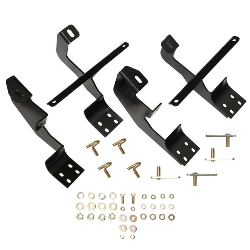 Westin — Westin 2011-2018 Ford Explorer 4dr Premier Oval Nerf Step Bar Mount Kit - Black
Nerf/StepBarMntKt - view 1