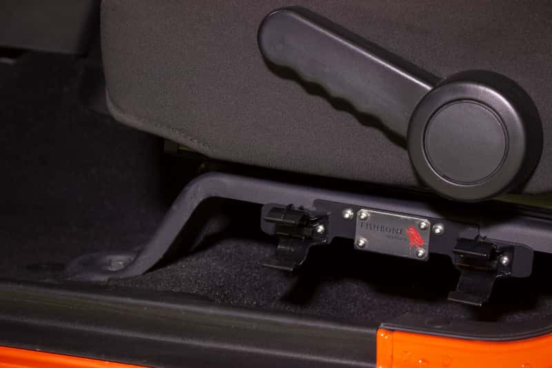 Fishbone Offroad — Fishbone Offroad 07-18 Jeep Wrangler JK Flashlight Mount Front Seat - view 6