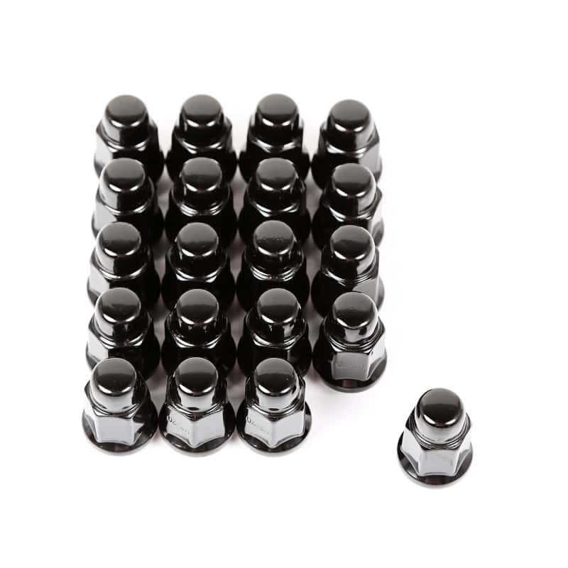 Rugged Ridge — Rugged Ridge Wheel Lug Nut Set of 20 Black 1/2-20
OFFROAD_PERFORMANCEU - view 2