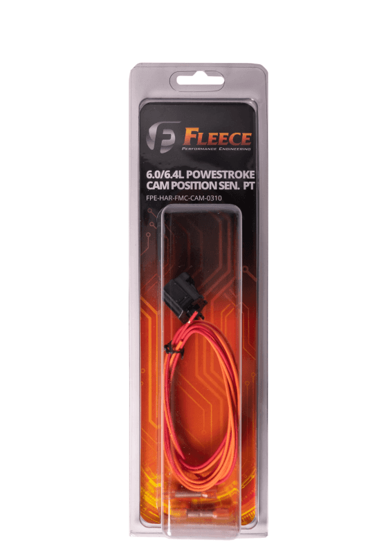 Fleece Performance — Fleece Performance 03-10 Ford F-250-F-550 6.0L/6.4L Powerstroke 48in Camshaft Sensor Sensor Pigtail
Harness Pigtail - view 4
