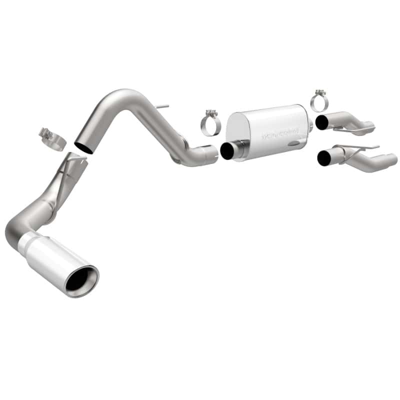 Magnaflow — MagnaFlow SYS C/B 09 F-150 EC-CC/SB single
Cat-Back - view 1