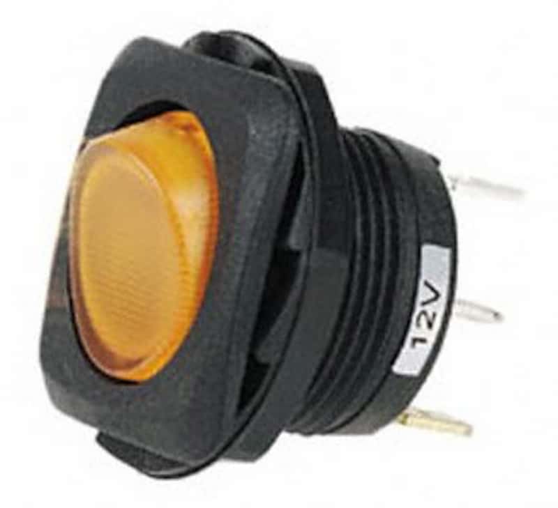 Hella — Hella Switch Rocker Spst Inc Grn - view 2