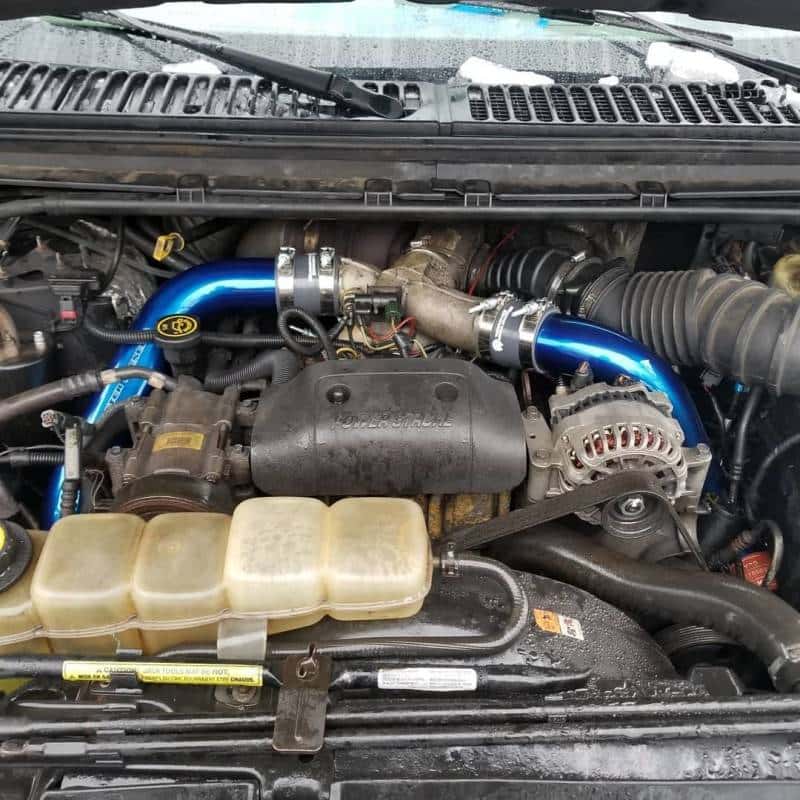 Sinister Diesel — Sinister Diesel 99.5-03 Ford 7.3L Powerstroke Intercooler Charge Pipe Kit
Intercooler Pipe Kit - view 7