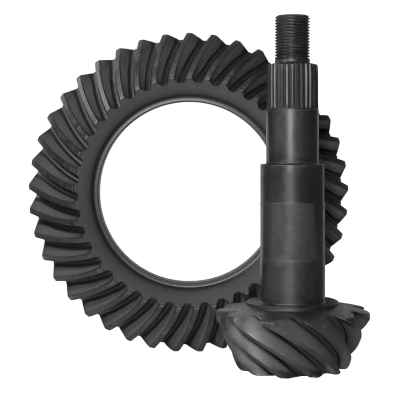 Yukon Gear & Axle — Yukon Gear High Performance Gear Set For GM 8.5in & 8.6in in a 4.56 Ratio
Ring & Pinion Set
Ring/Pinion Set - view 4