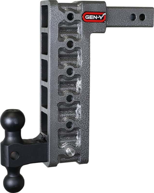 GEN-Y Hitch — Gen-Y Mega Duty 2in Shank 12.5in Drop 16K Hitch w/GH-051 Dual-Ball
Drop Hitch - view 2