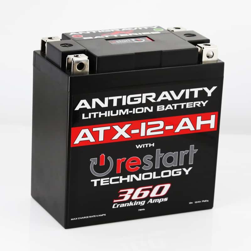 Antigravity Batteries — Antigravity YTX12B-BS Lithium Battery w/Re-Start - view 1